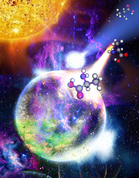 Did Asteroid Impacts Spark Life's 'Left-Handed' Molecules?